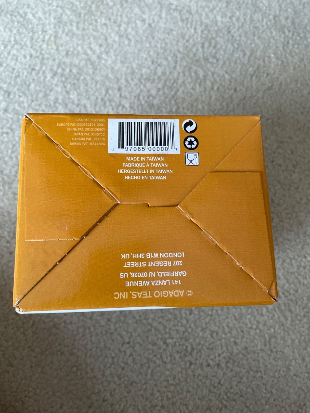 IngenuiTEA 16 oz Teapot Adagio Teas New in Box - Picture 6 of 6